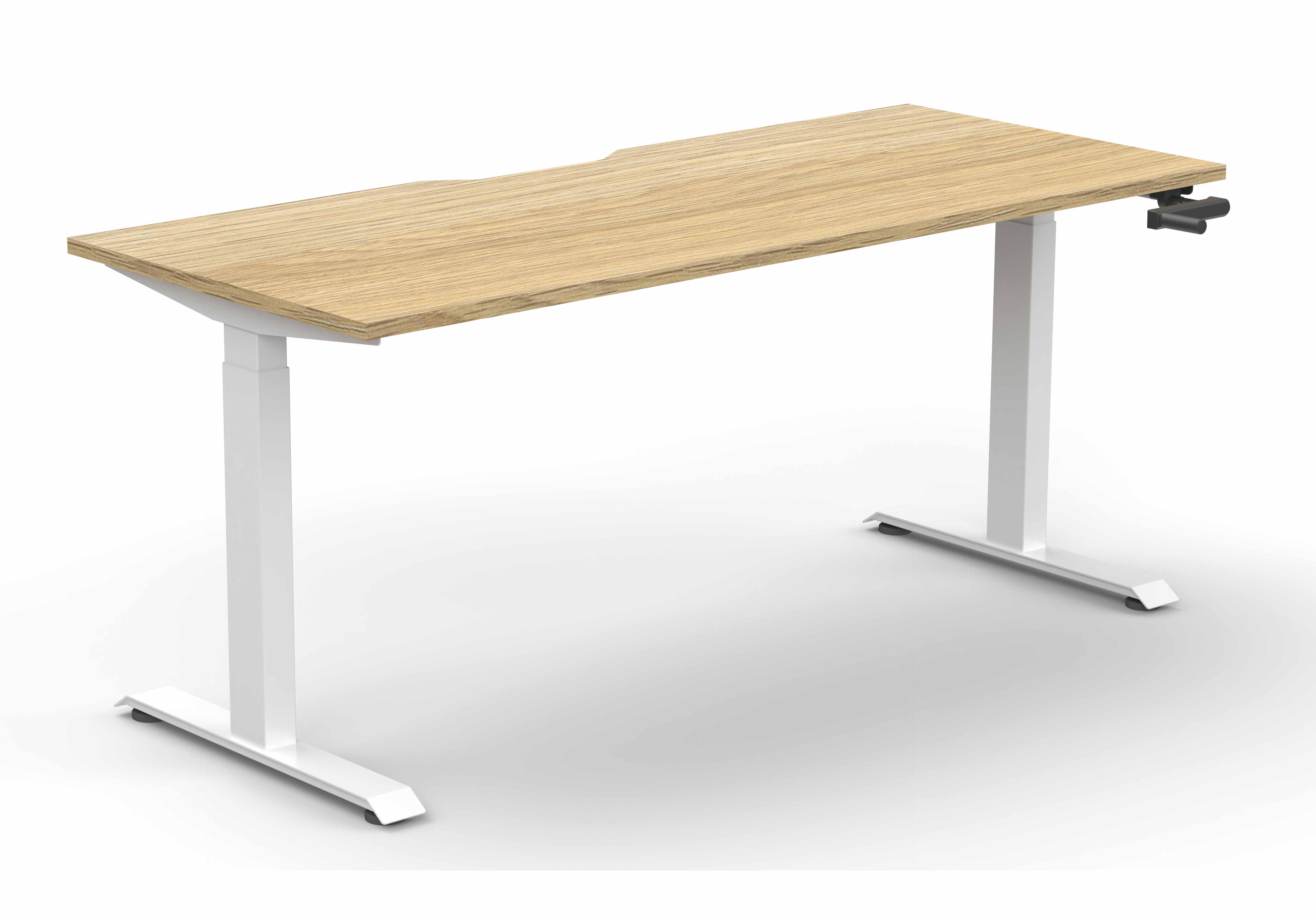 Boost Manual Sit-Stand Single Sided Workstation